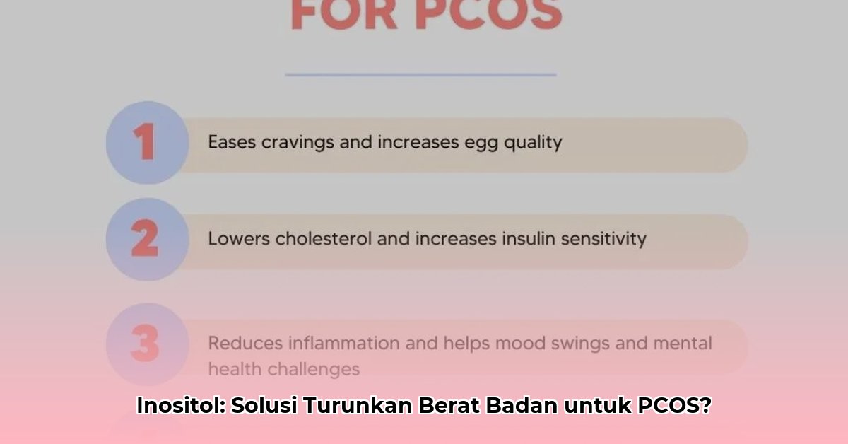 inositol for pcos weight loss